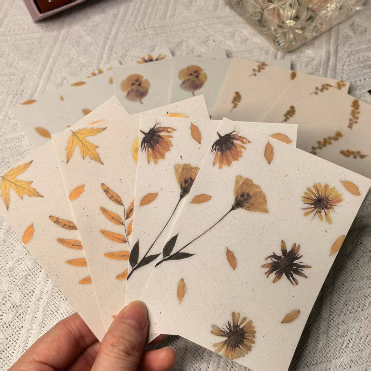 Vintage Floral Ephemera Snail Mail Kit
