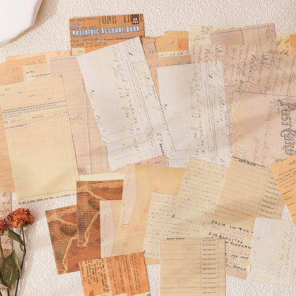 Poetic Time Retro Paper Pack