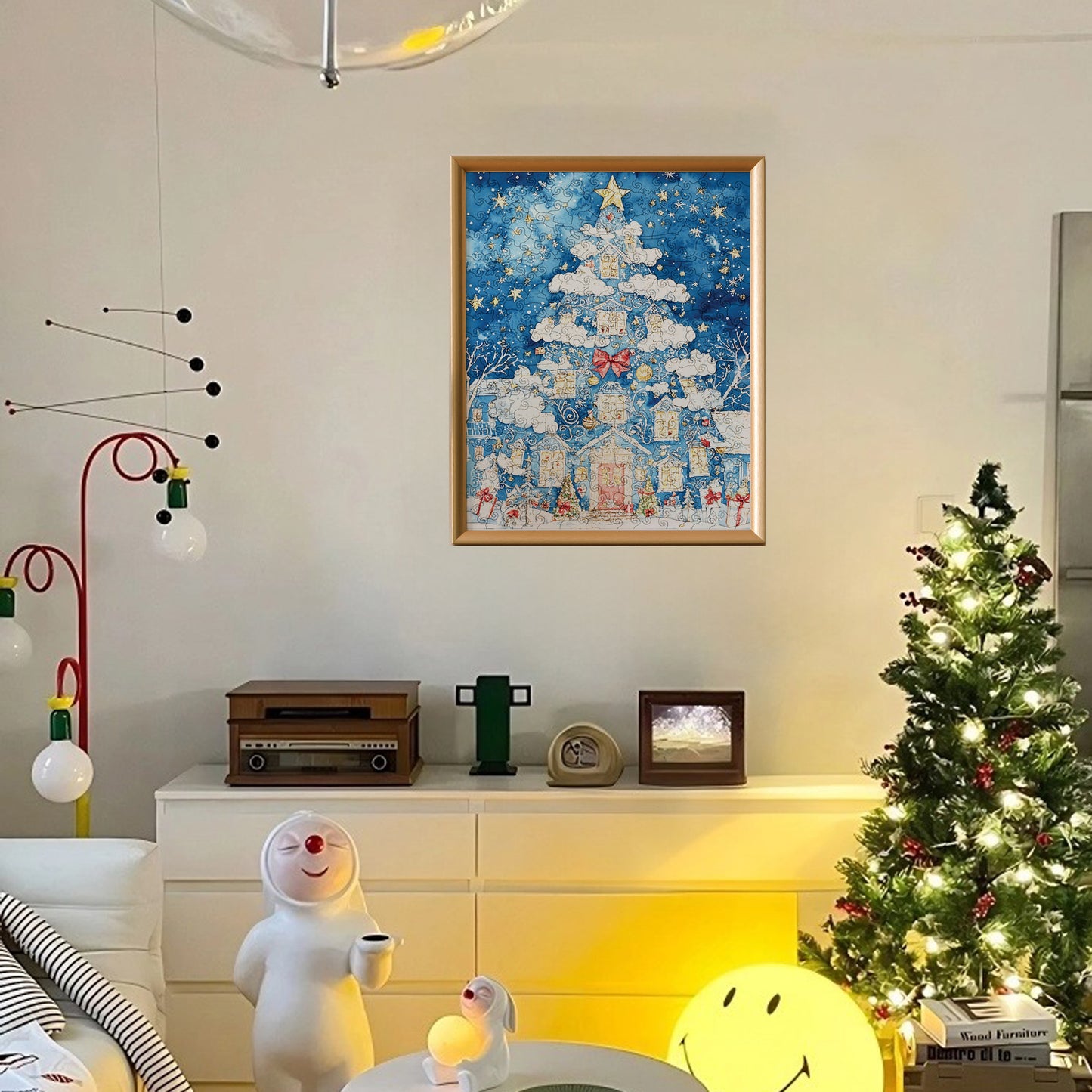 Irregular Shaped Christmas Puzzle