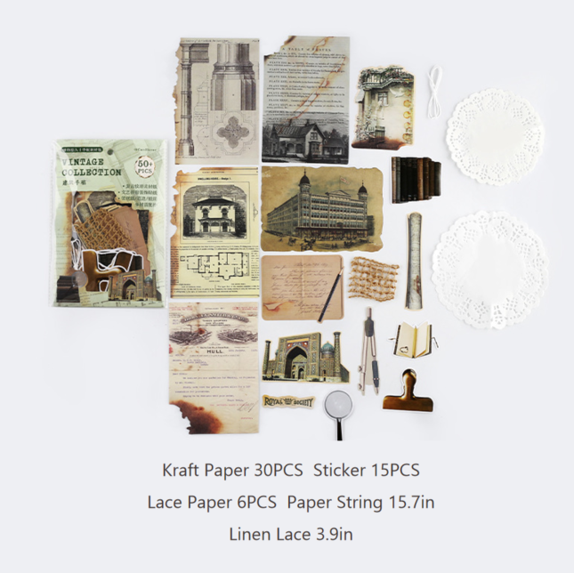 Vintage Collection Junk Journal Bundle