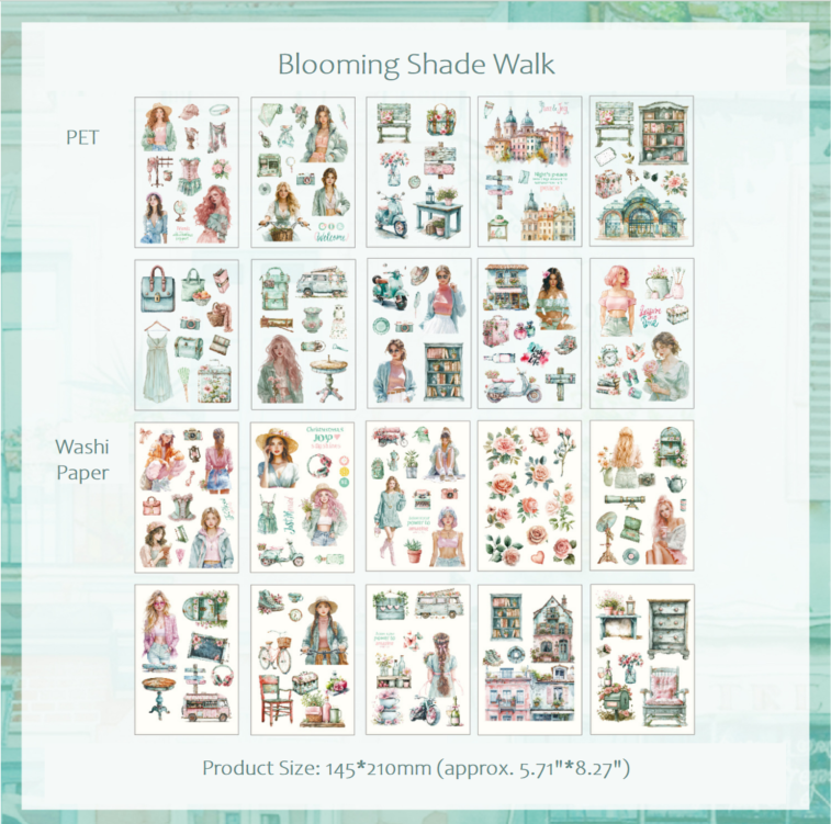 Honey Glaze Fragrance Sticker Book