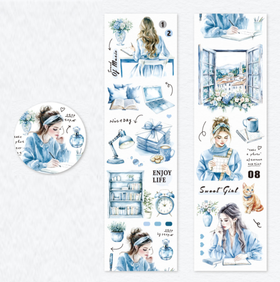 Nap Time Character Journaling Tape