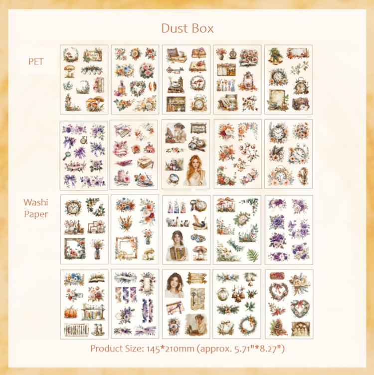 Honey Glaze Fragrance Sticker Book