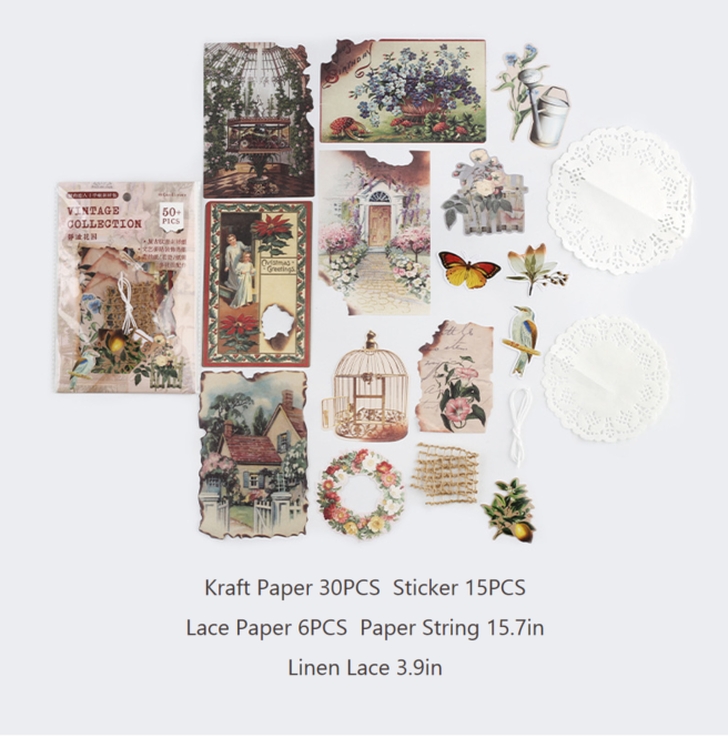 Vintage Collection Junk Journal Bundle