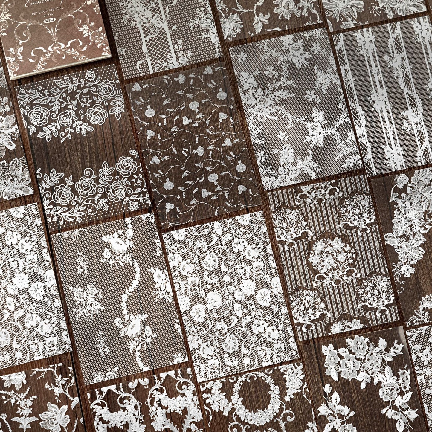 Lace Museum Vintage Sticker Book
