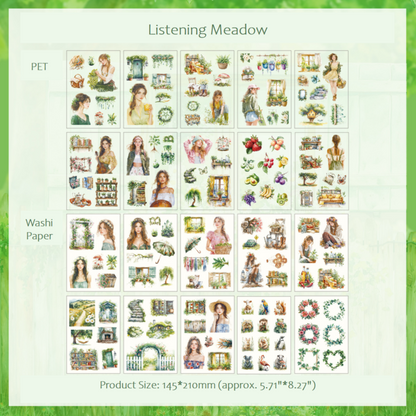 Honey Glaze Fragrance Sticker Book
