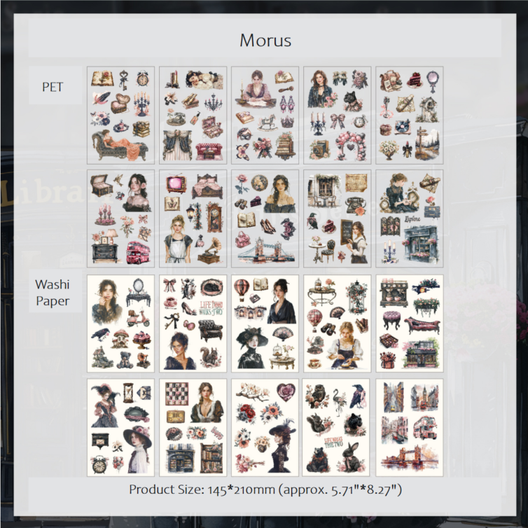 Honey Glaze Fragrance Sticker Book