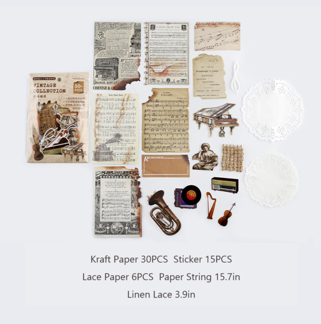 Vintage Collection Junk Journal Bundle