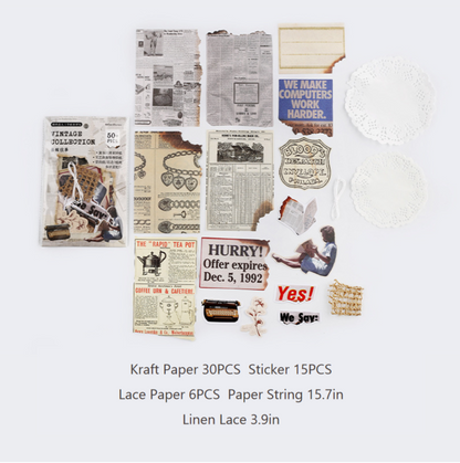 Vintage Collection Junk Journal Bundle