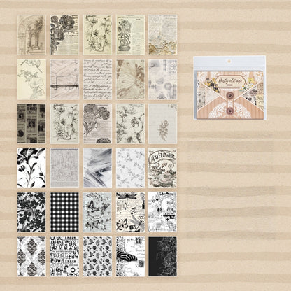 Past Notes Vintage Paper Pack