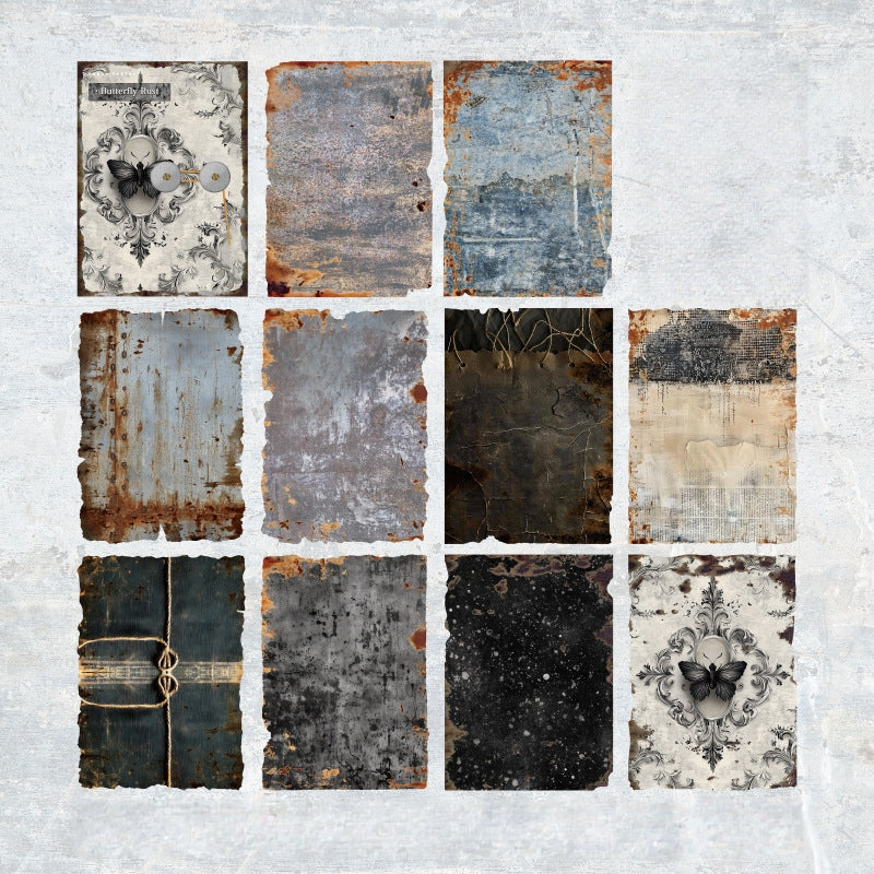 Rust Shadow Vintage Paper