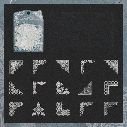 Dreamy Lace Corner PET Stickers