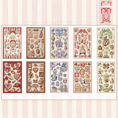 Dreamy Chic Vintage Sticker Book
