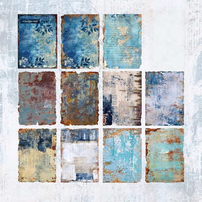 Rust Shadow Vintage Paper