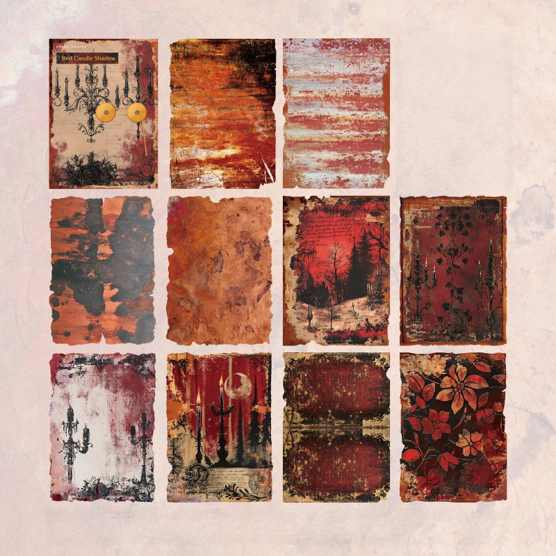 Rust Shadow Vintage Paper