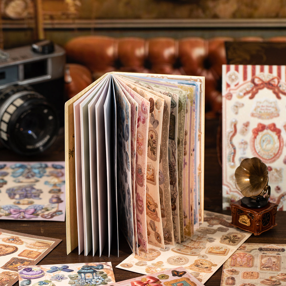 Dreamy Chic Vintage Sticker Book