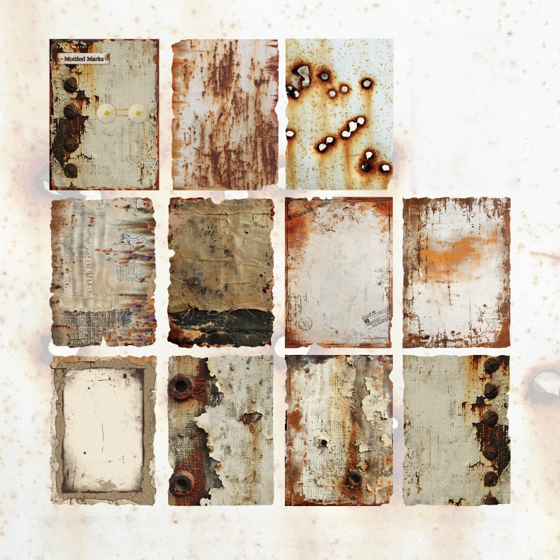 Rust Shadow Vintage Paper