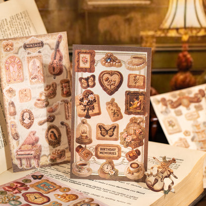 Dreamy Chic Vintage Sticker Book