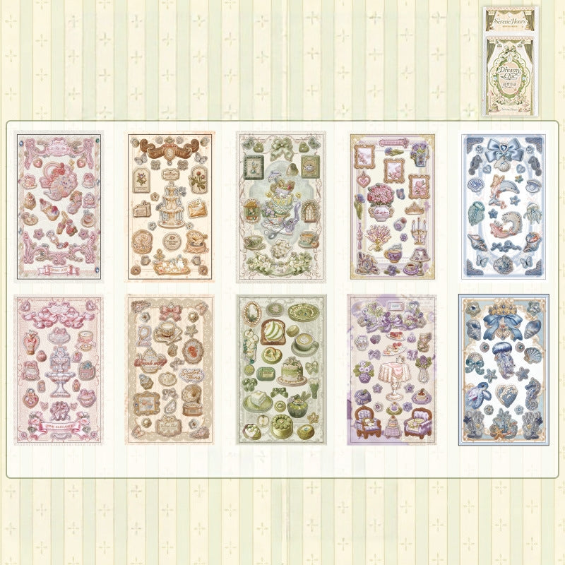 Dreamy Chic Vintage Sticker Book