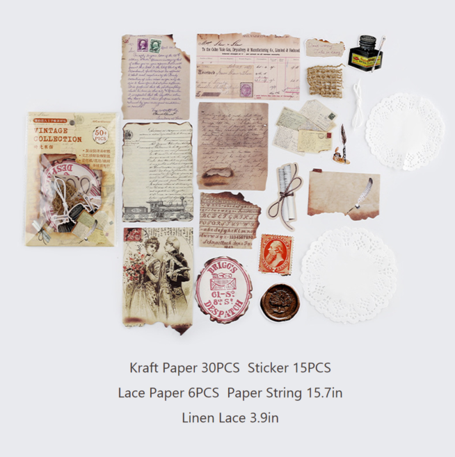 Vintage Collection Junk Journal Bundle