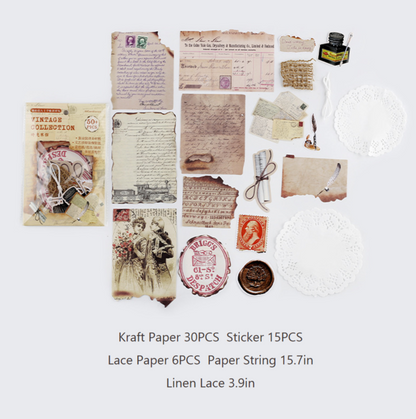Vintage Collection Junk Journal Bundle