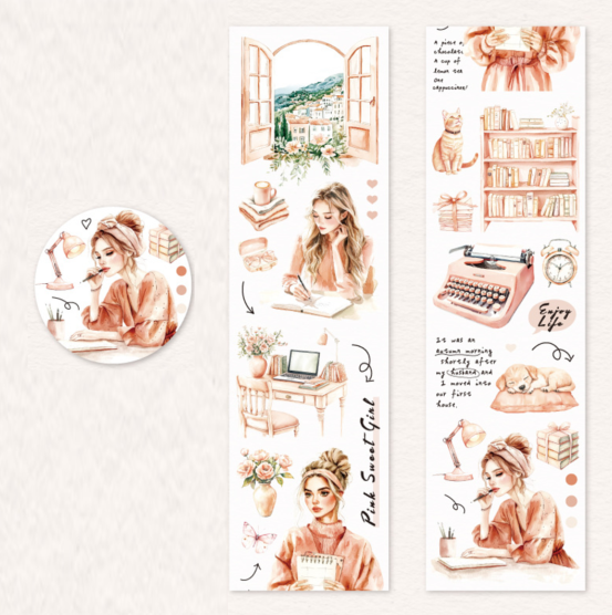 Nap Time Character Journaling Tape