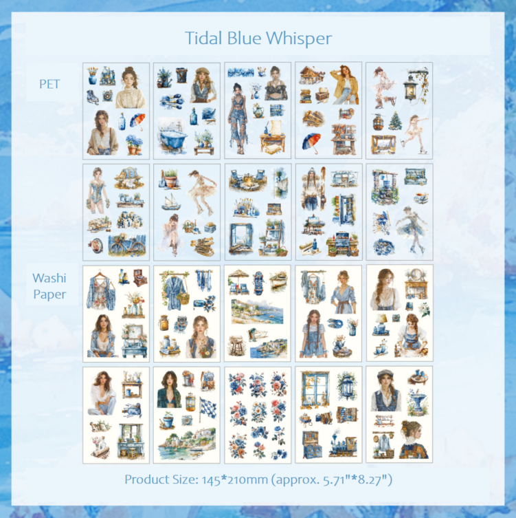 Honey Glaze Fragrance Sticker Book