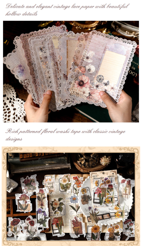 Vintage Garden Journal Kit