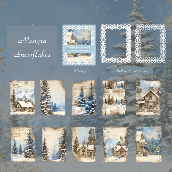 Delilah's Fantasy Vintage Lace Paper