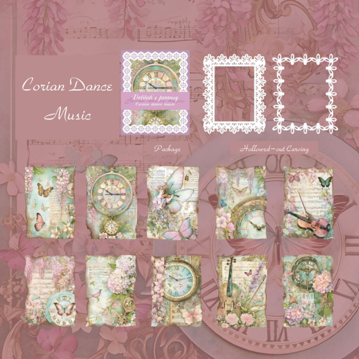 Delilah's Fantasy Vintage Lace Paper