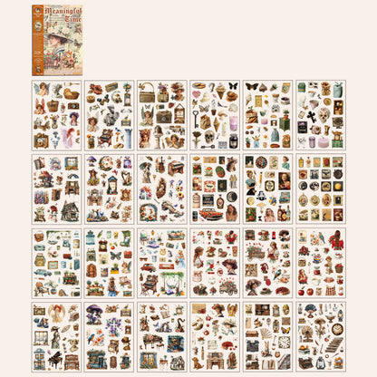 Old Dreams Return Stickers Book