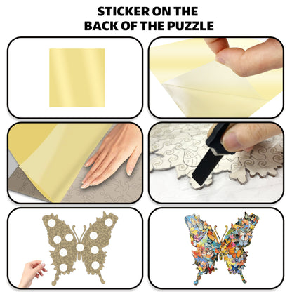 Irregular Shaped Butterfly Puzzle