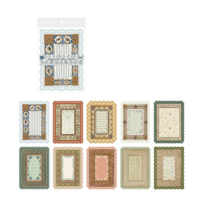 Vintage Hollow Lace Kraft Paper