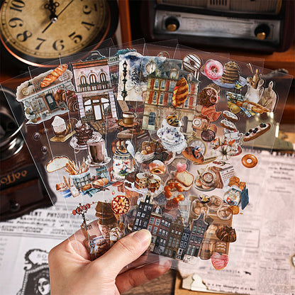 Nostalgia Record PET Stickers Set