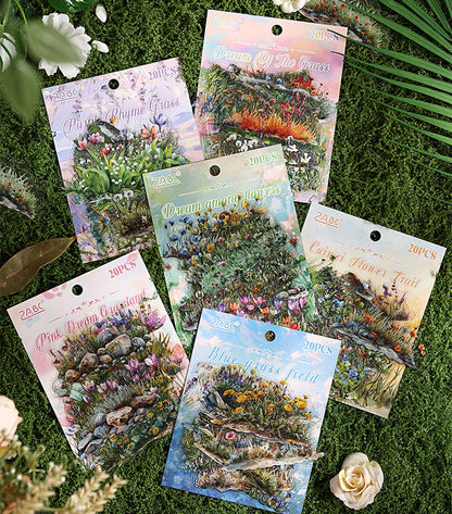 The Green Field Sticker Set