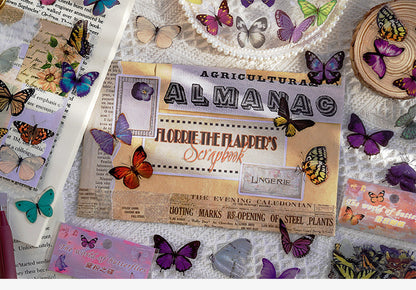 The World of Butterfly Stickers Set