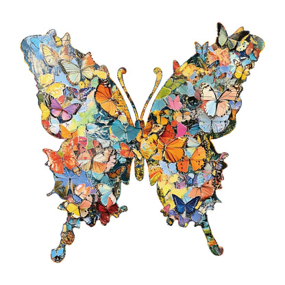 Irregular Shaped Butterfly Puzzle