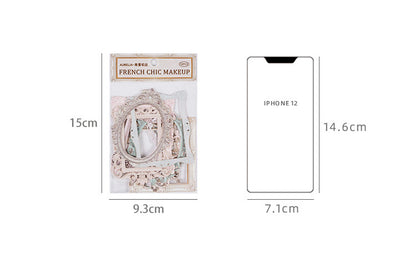 Hollow Embossed Collage Card Paper Pack