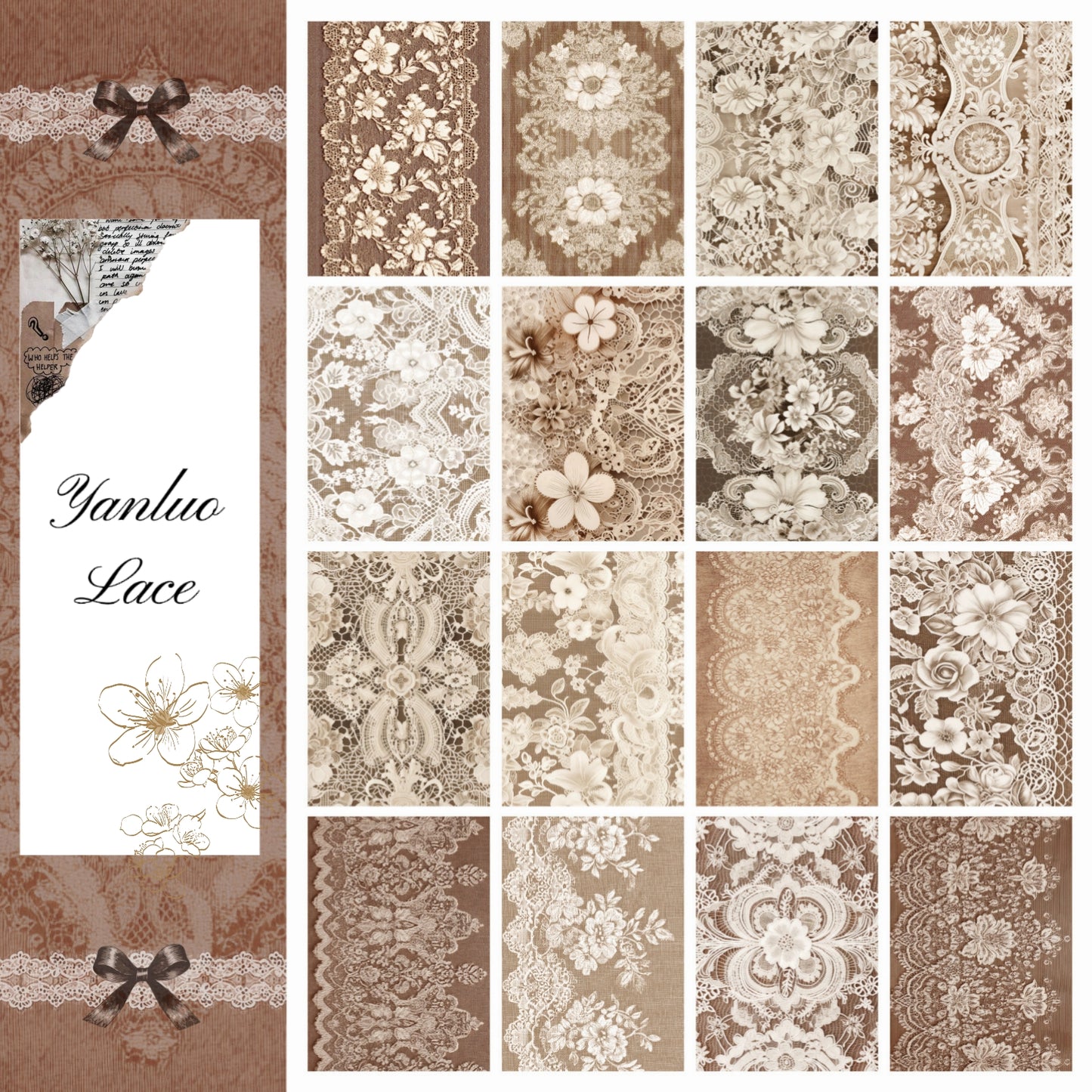 Lace Series Paper Pack