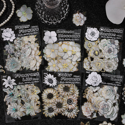 Flower Fragrance Garden Stickers Set