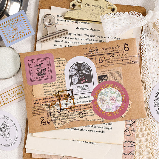 Collection of Time Journal Sticker Pack