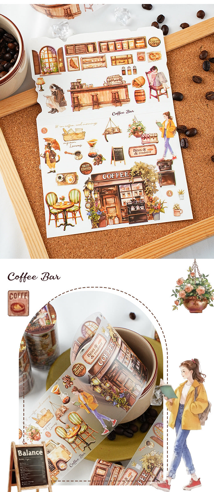 Beautiful Time Scenery Washi Tape