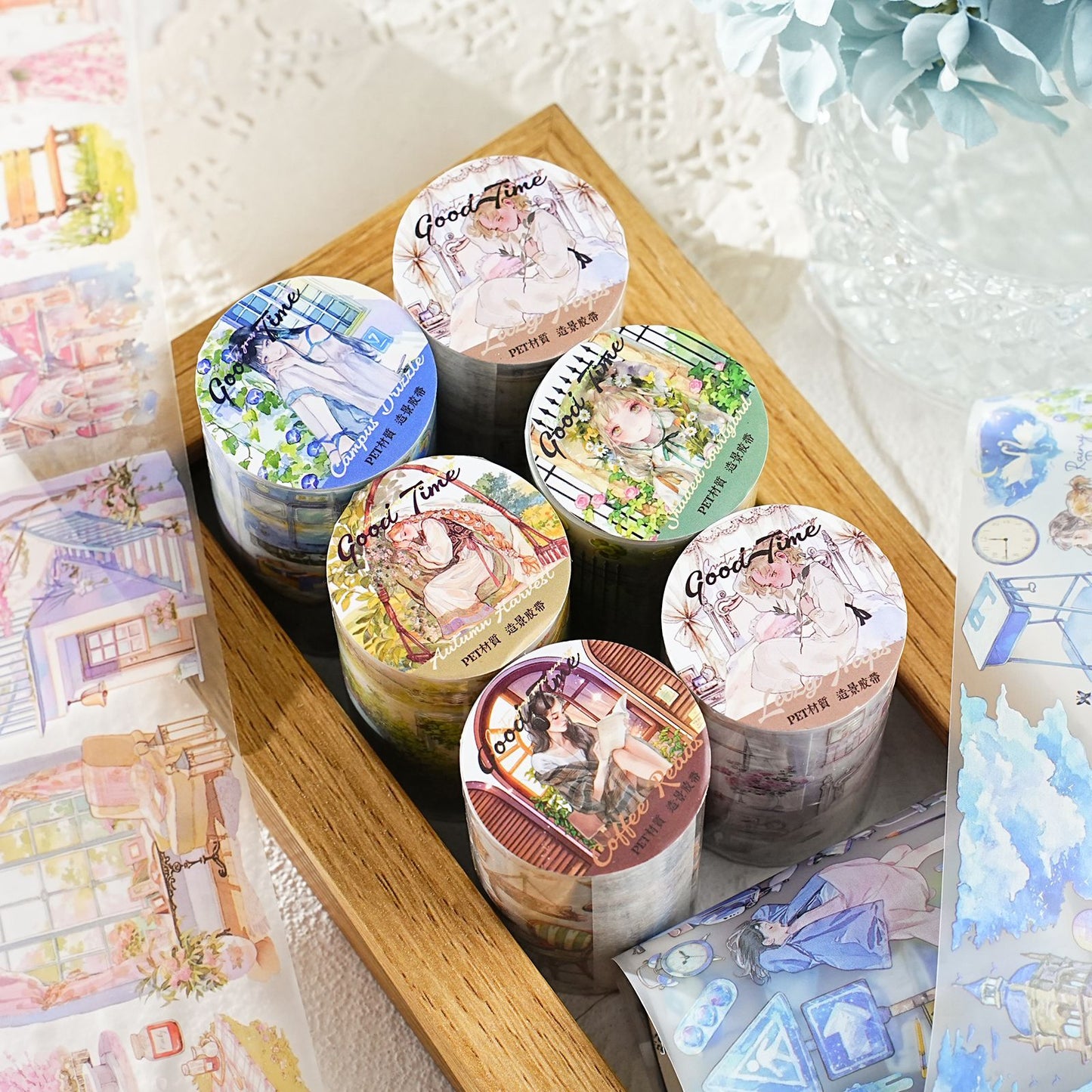 Beautiful Time Scenery Washi Tape