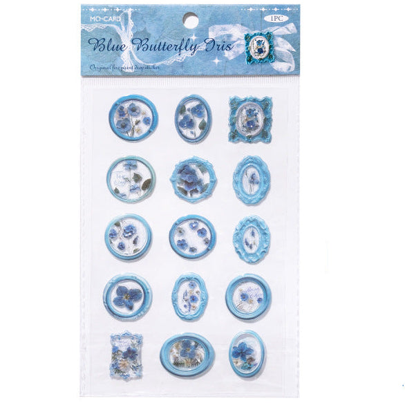 Vintage Garden Wax Seal Stickers