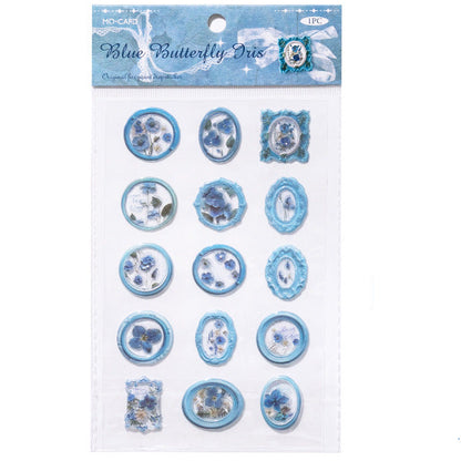 Vintage Garden Wax Seal Stickers