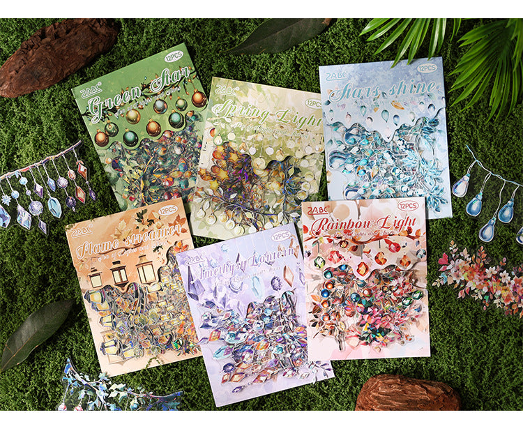 Sea of Lights and Stars PET Sticker Set