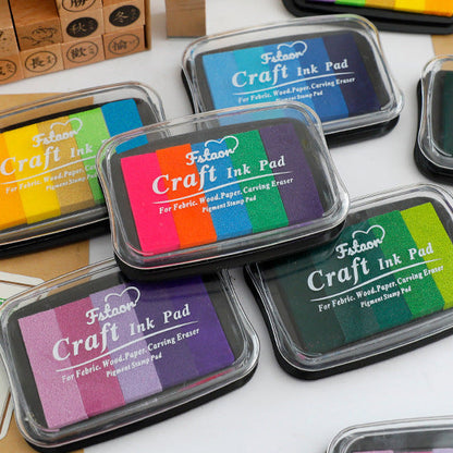 5-Color Gradient Journal Stamp Ink Pad