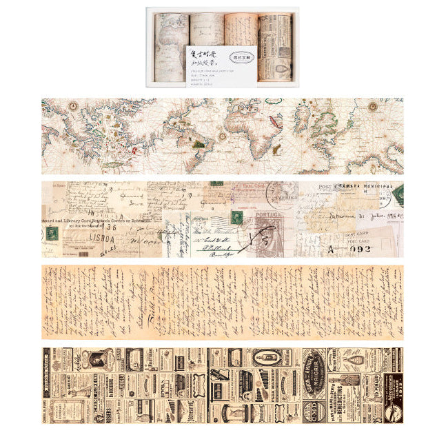 Vintage Newspaper Washi Tape