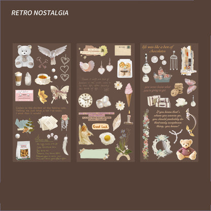 Retro Nostalgia Stickers Set