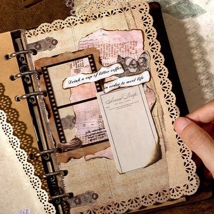 Vintage Hollow Lace Kraft Paper